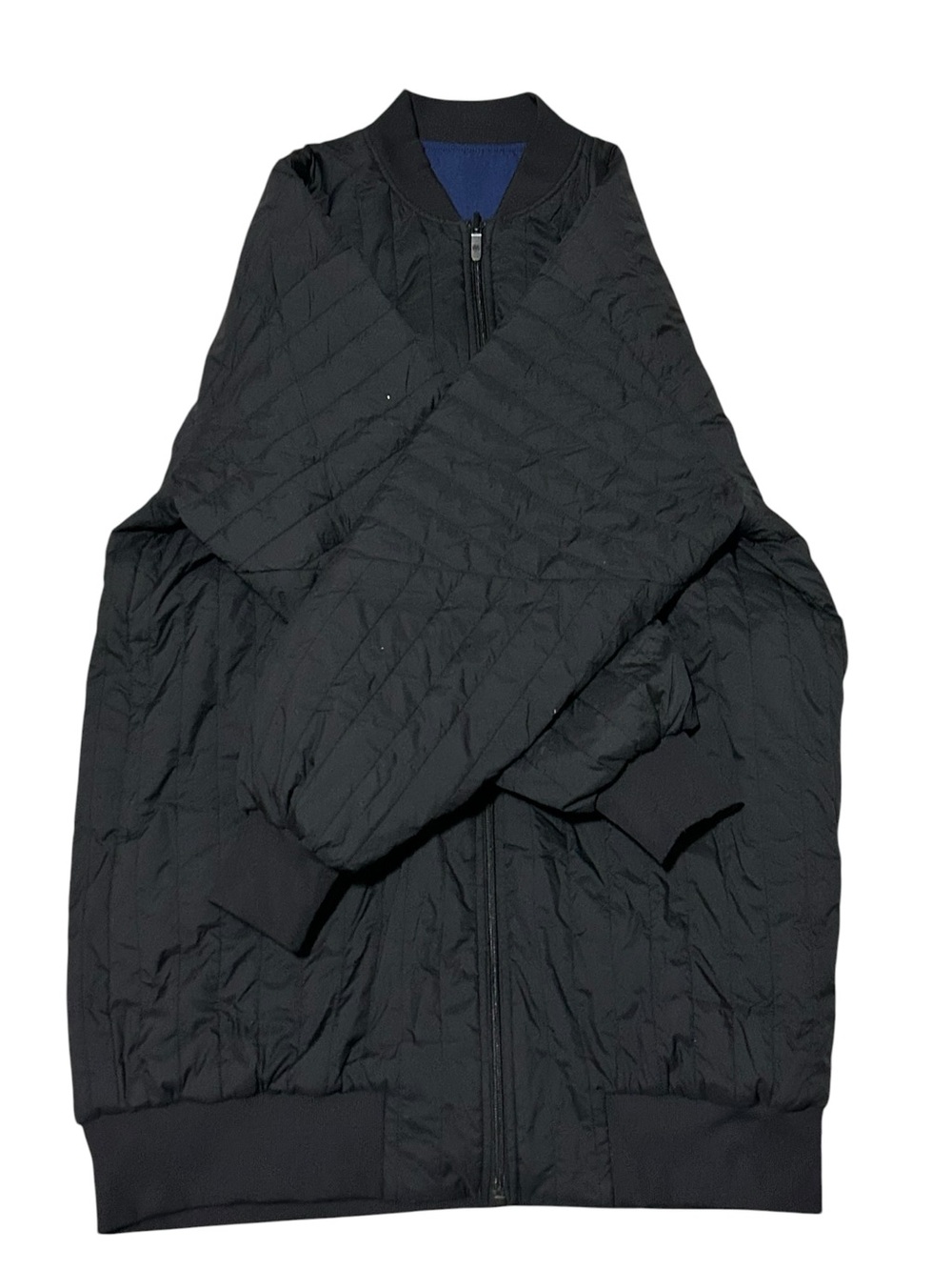 Lululemon Men's Bomber Lightweight Jacket Black Long Sleeved - Picture 7 of 8
